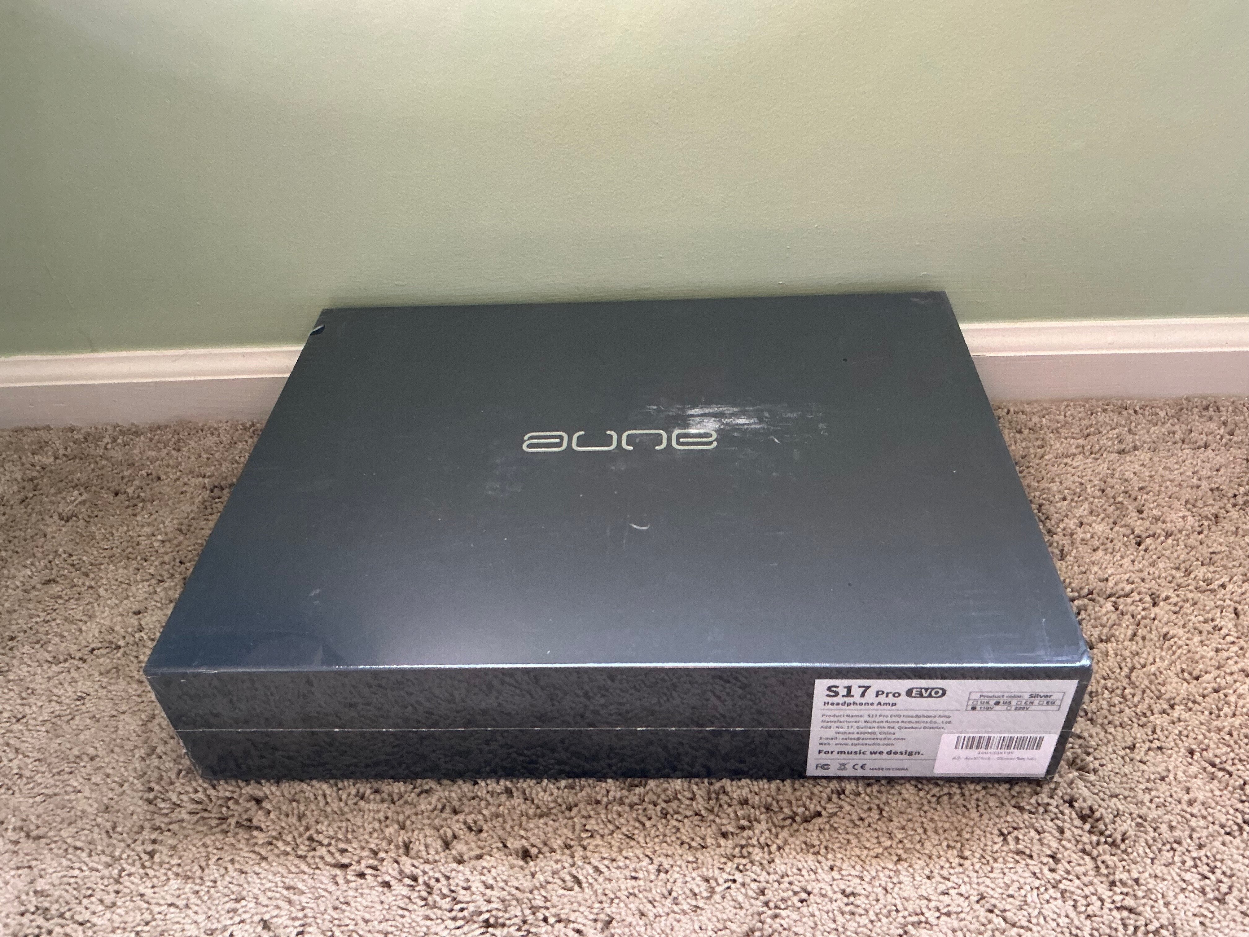 Aune S17 Pro Evo shrink wrapped