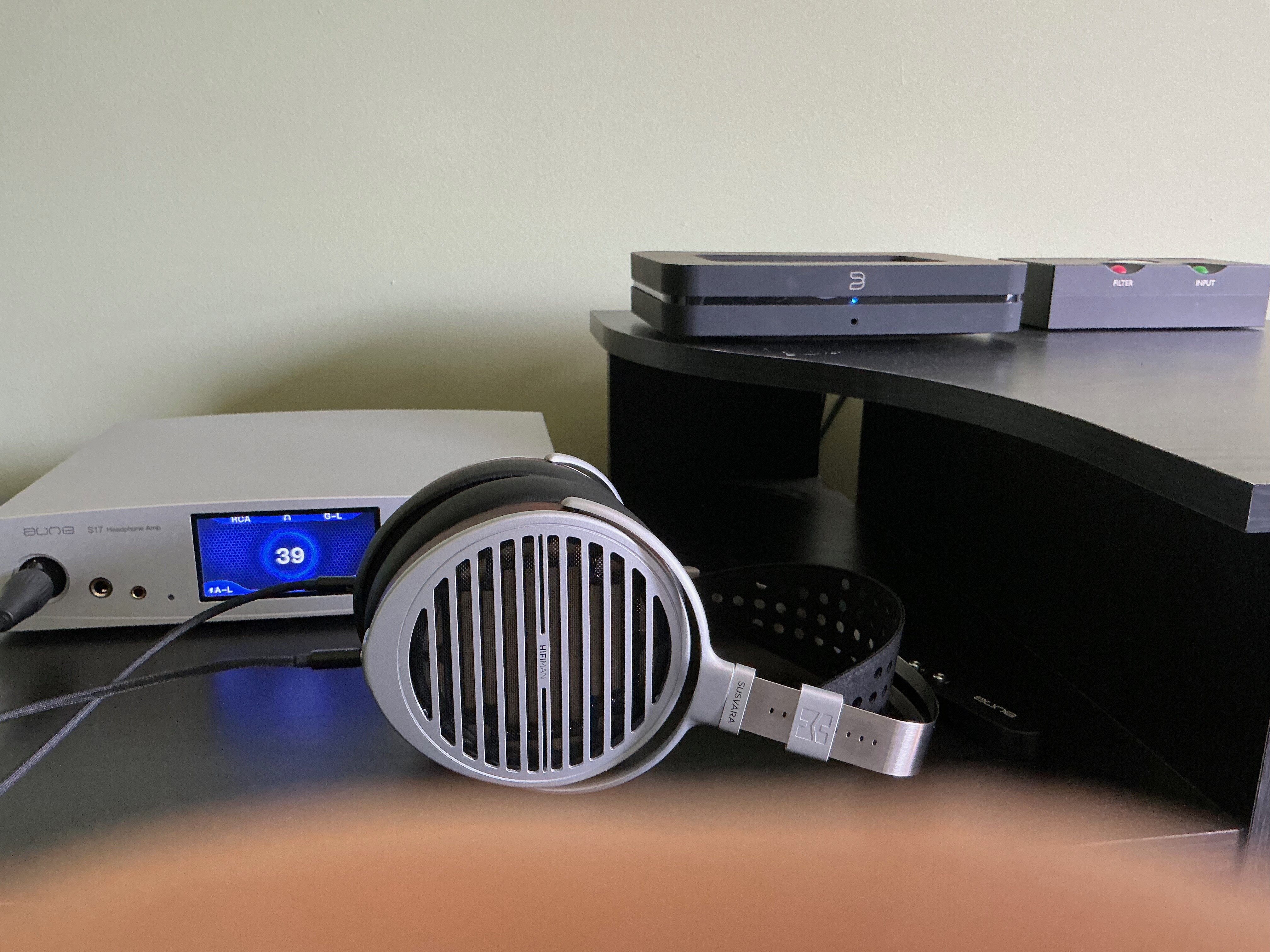 Aune S17 Pro Evo and Hifiman Susvara
